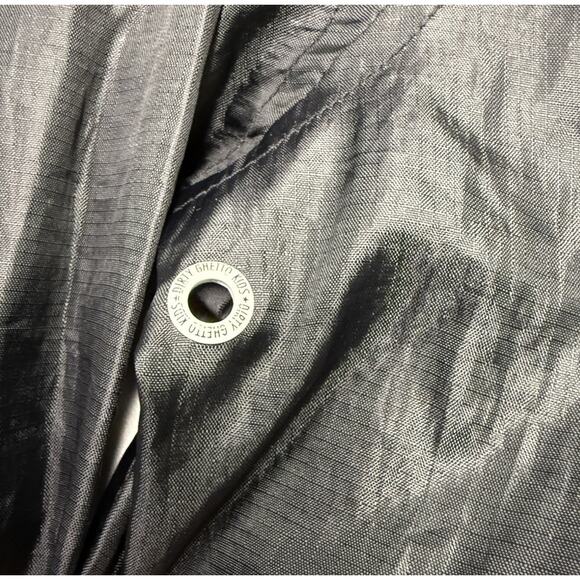 DGK "Dirty Ghetto Kids" Windbreaker Black Polyester Jacket Long Sleeve Men’s L - Picture 8 of 16